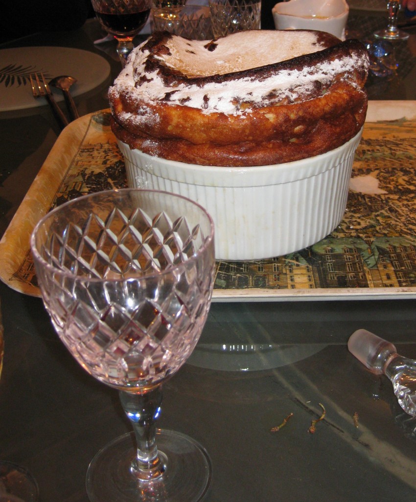 Grand Marnier Soufflé from Boxing Day....