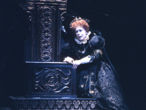 Sarah Walker as Elizabeth in another production from 1980's